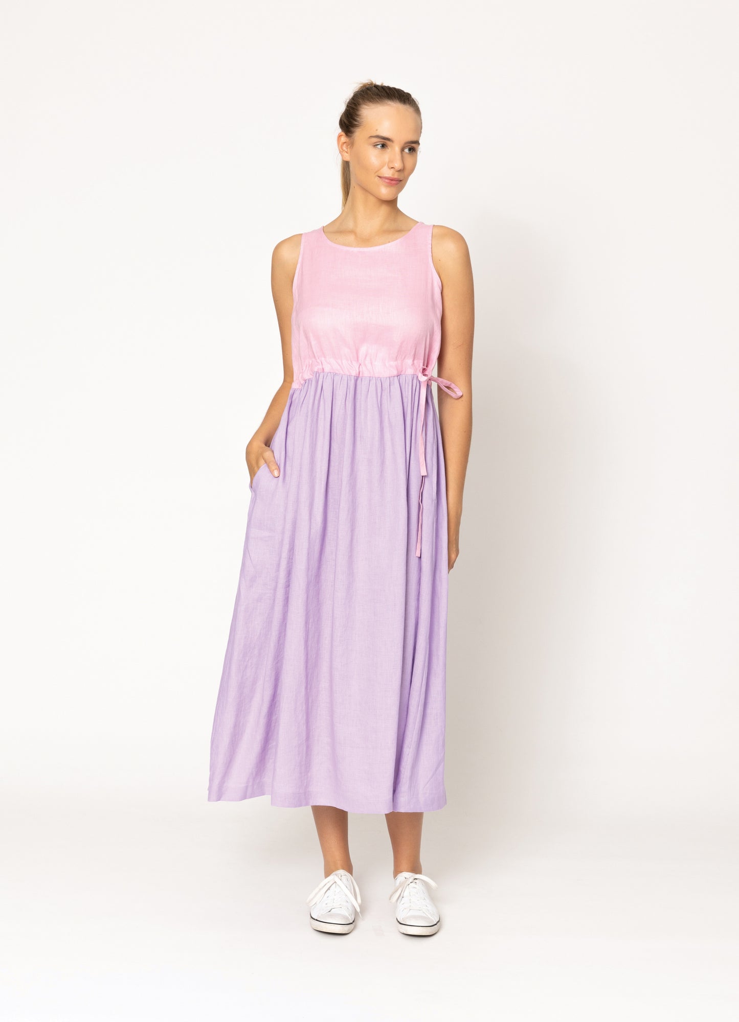 Como Dress - Linen