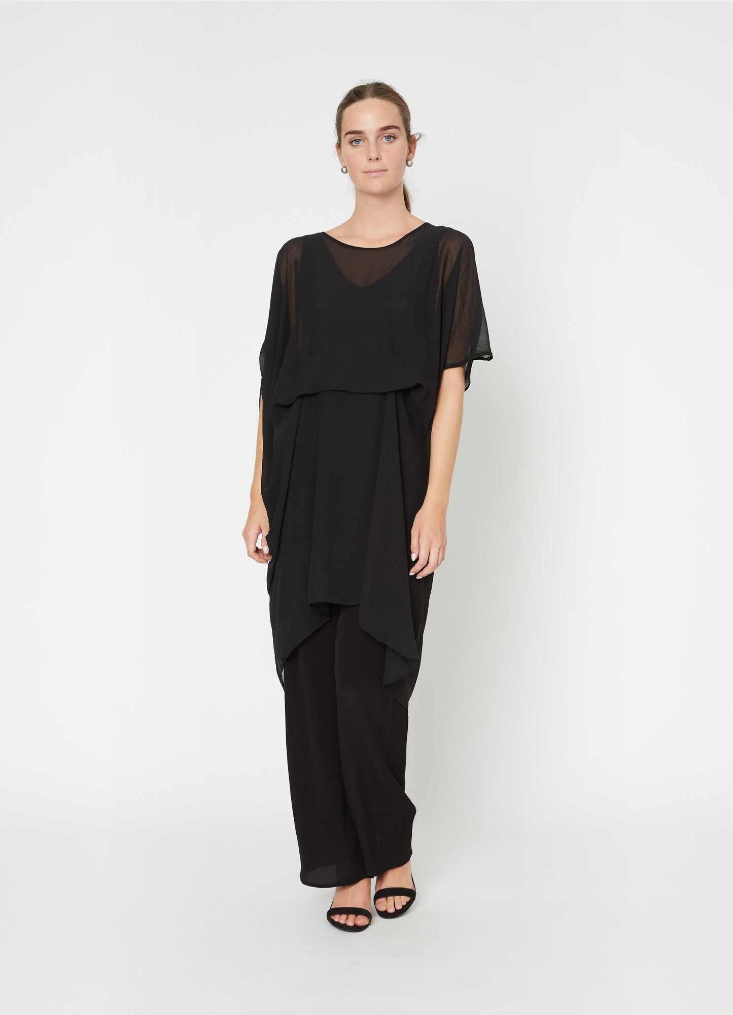 Maybel Dress - Textured Chiffon