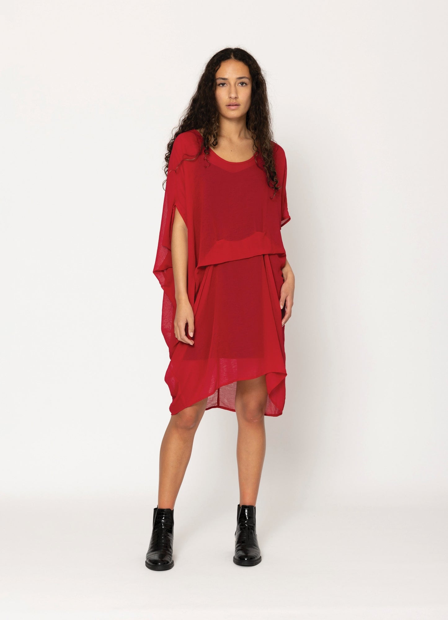 Maybel Dress - Textured Chiffon