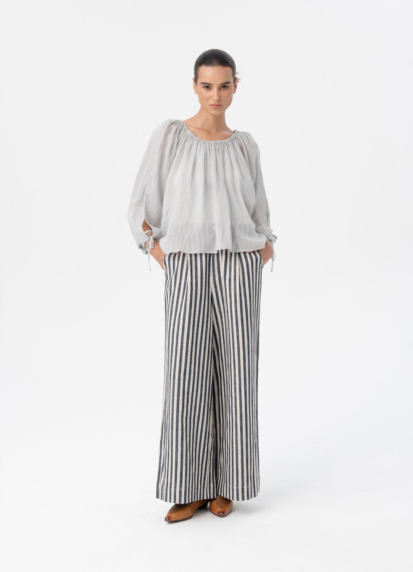 Meadow Top in Silver by Blacklist NZ women’s fashion