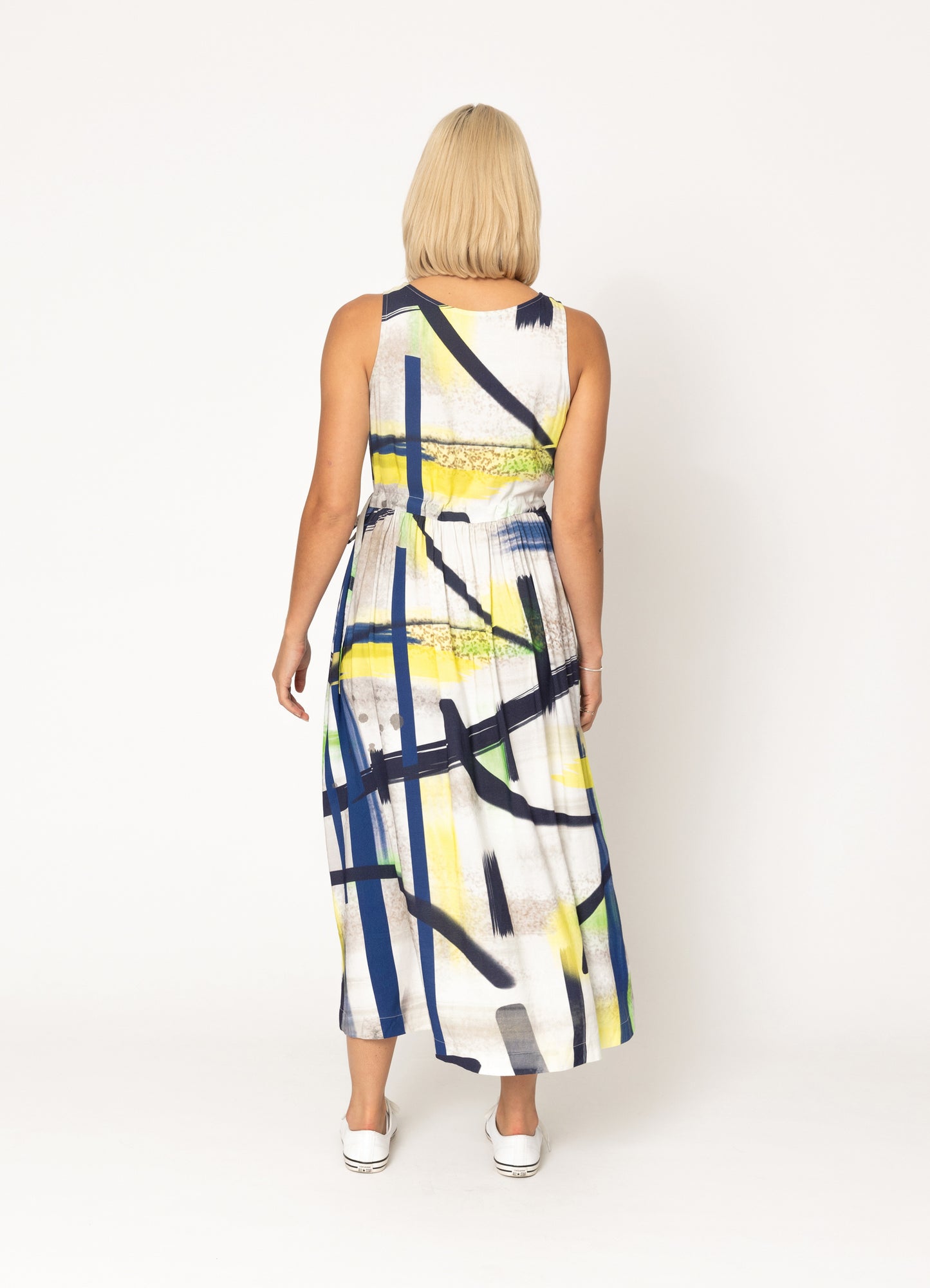 Como Dress - Rayon Print