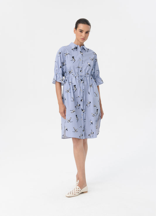 Vena Shirt Dress