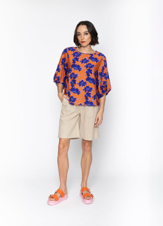 Clio top - Wildflower