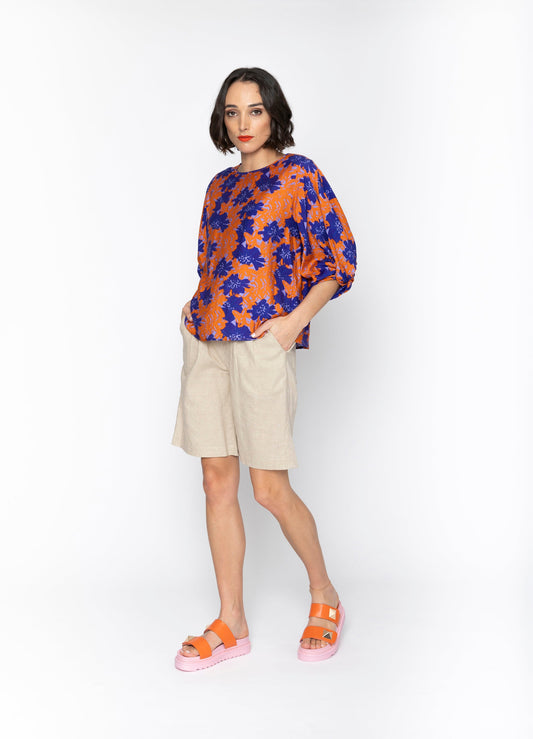 Clio top - Wildflower