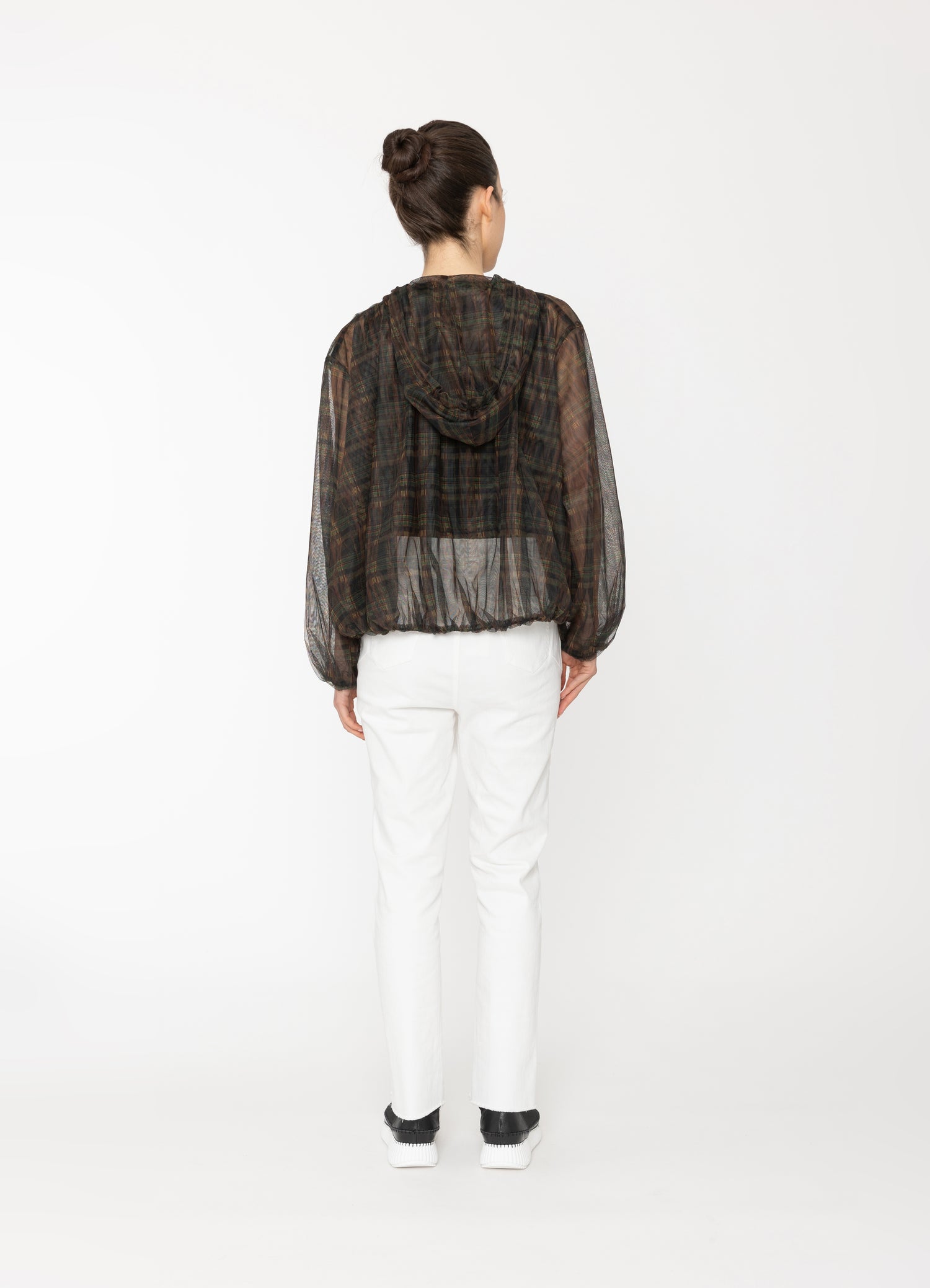Chelsea Top in Check Blacklist women's top NZ