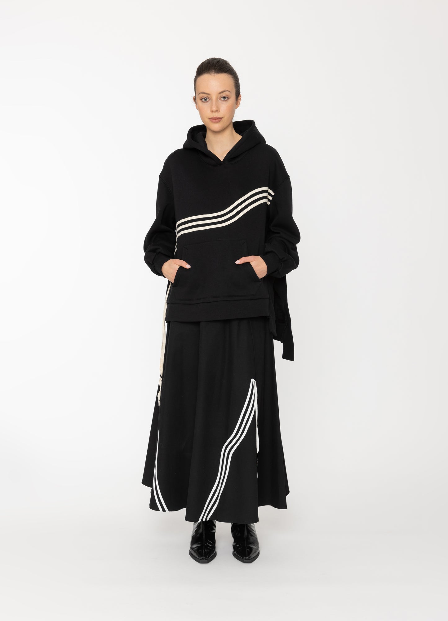 Vega Hoody in Black Blacklist women's top NZ