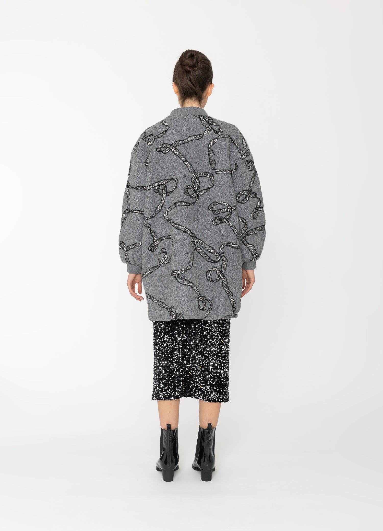 Xene Jacket in Grey Blacklist women's jacket NZ