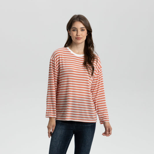 Long Sleeve Linen Tee