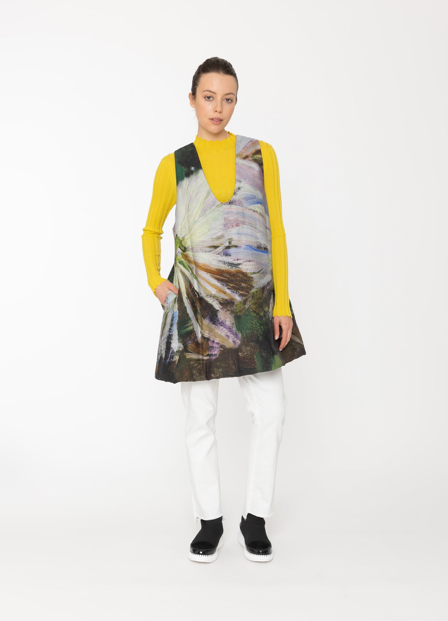 Lark Tunic in Floral Blacklist women's tunic NZ