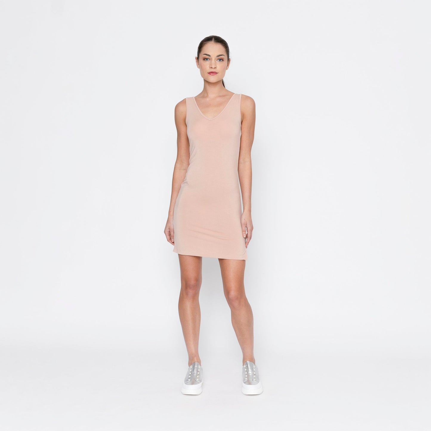 Reversible Rayon Slip Mid Length