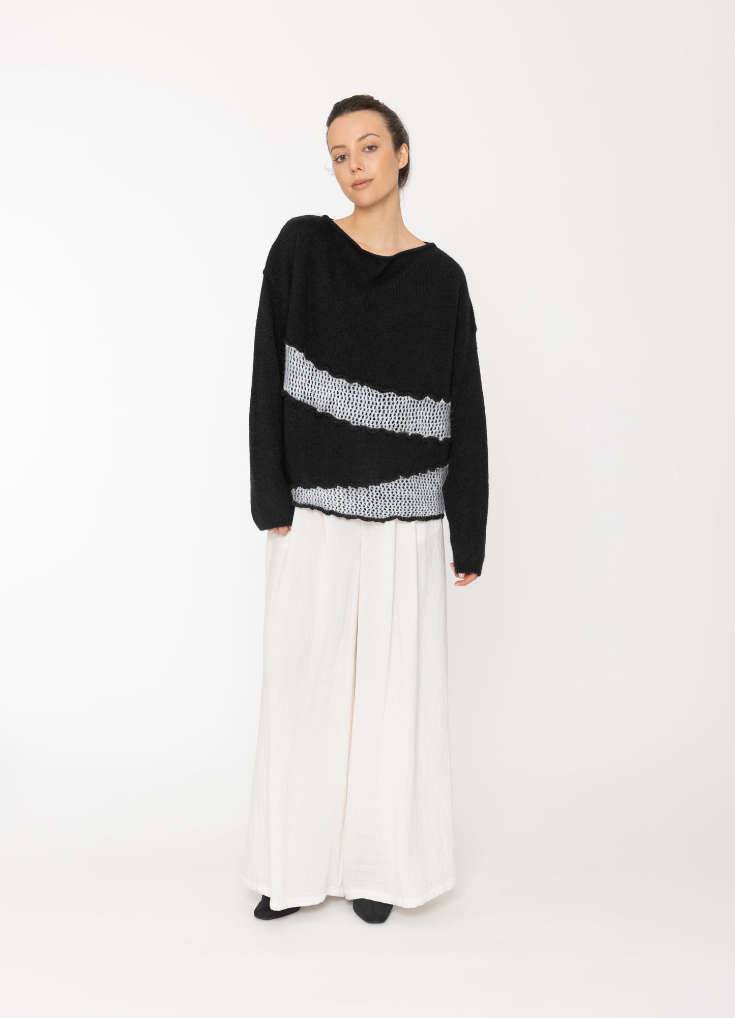 Flor Top in Black Blacklist women's top NZ