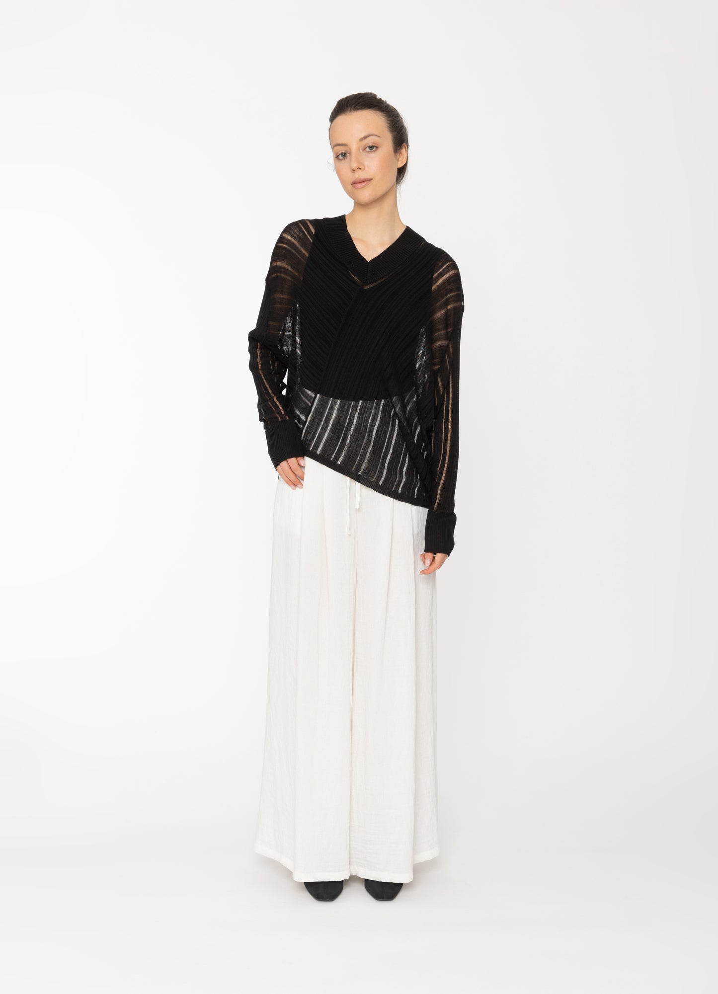 Yari Knit Top in Oatmeal Blacklist women's top NZ