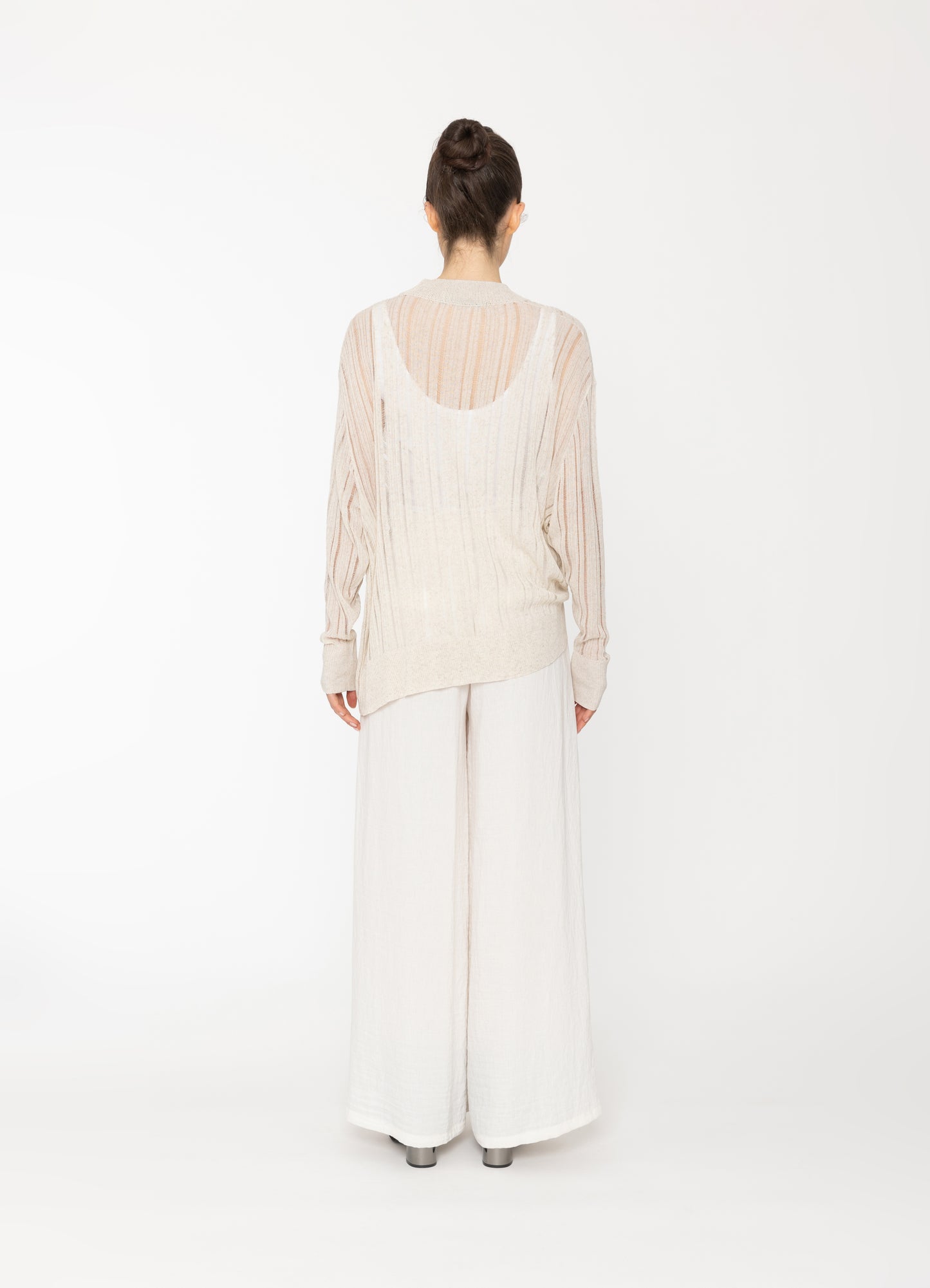 Yari Knit Top in Oatmeal Blacklist women's top NZ
