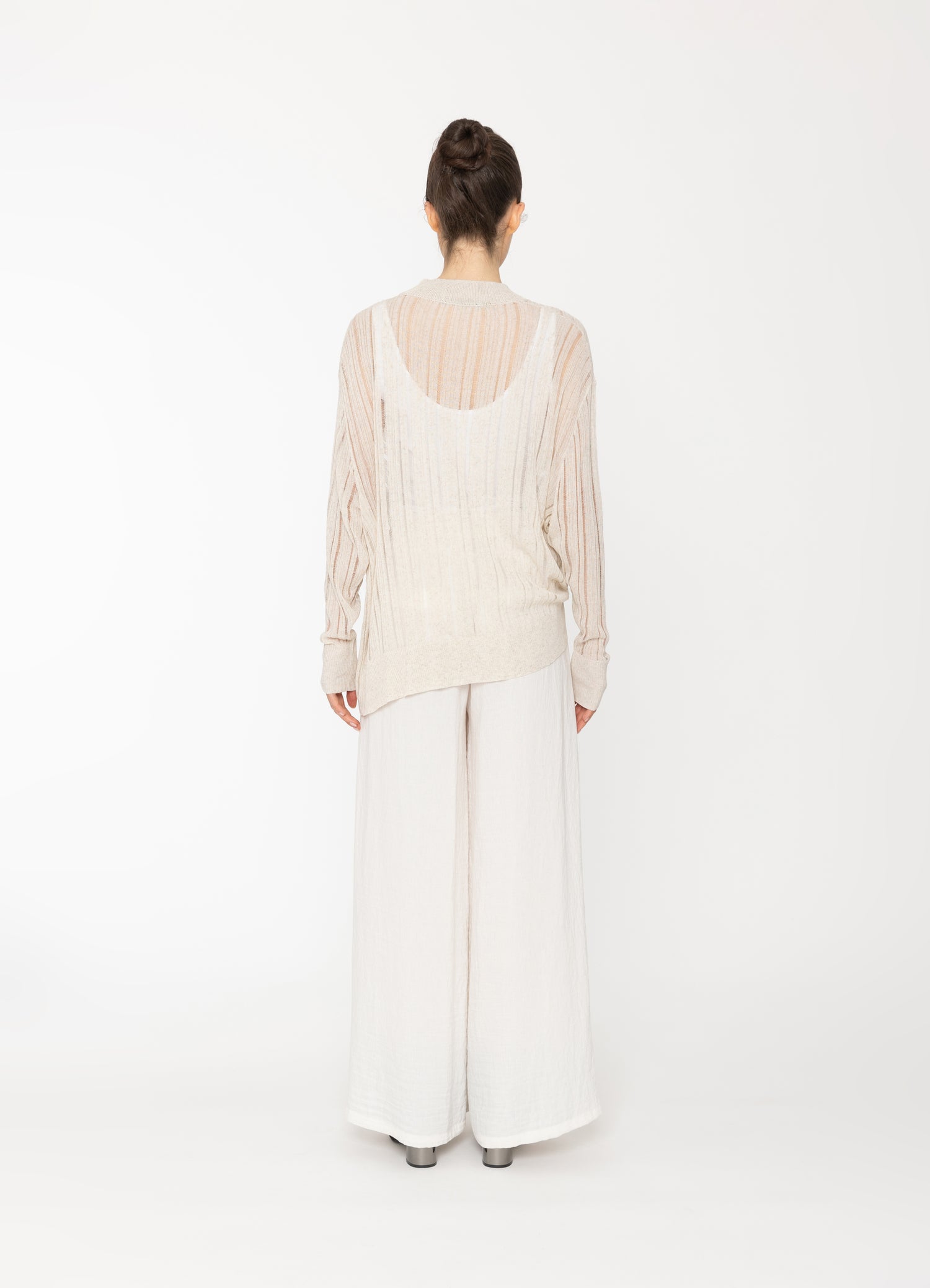 Yari Knit Top in Oatmeal Blacklist women's top NZ