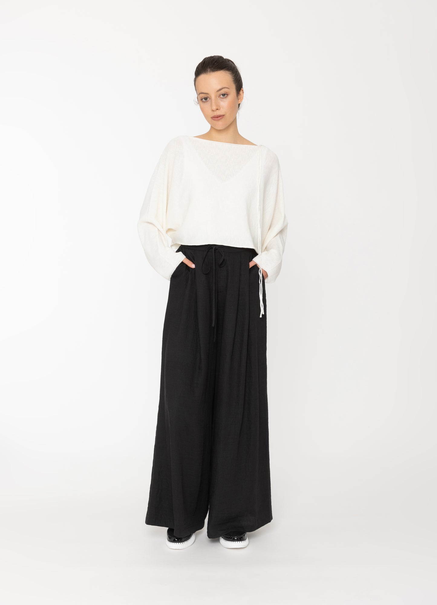 Zyra Top in Bone Blacklist women's top NZ