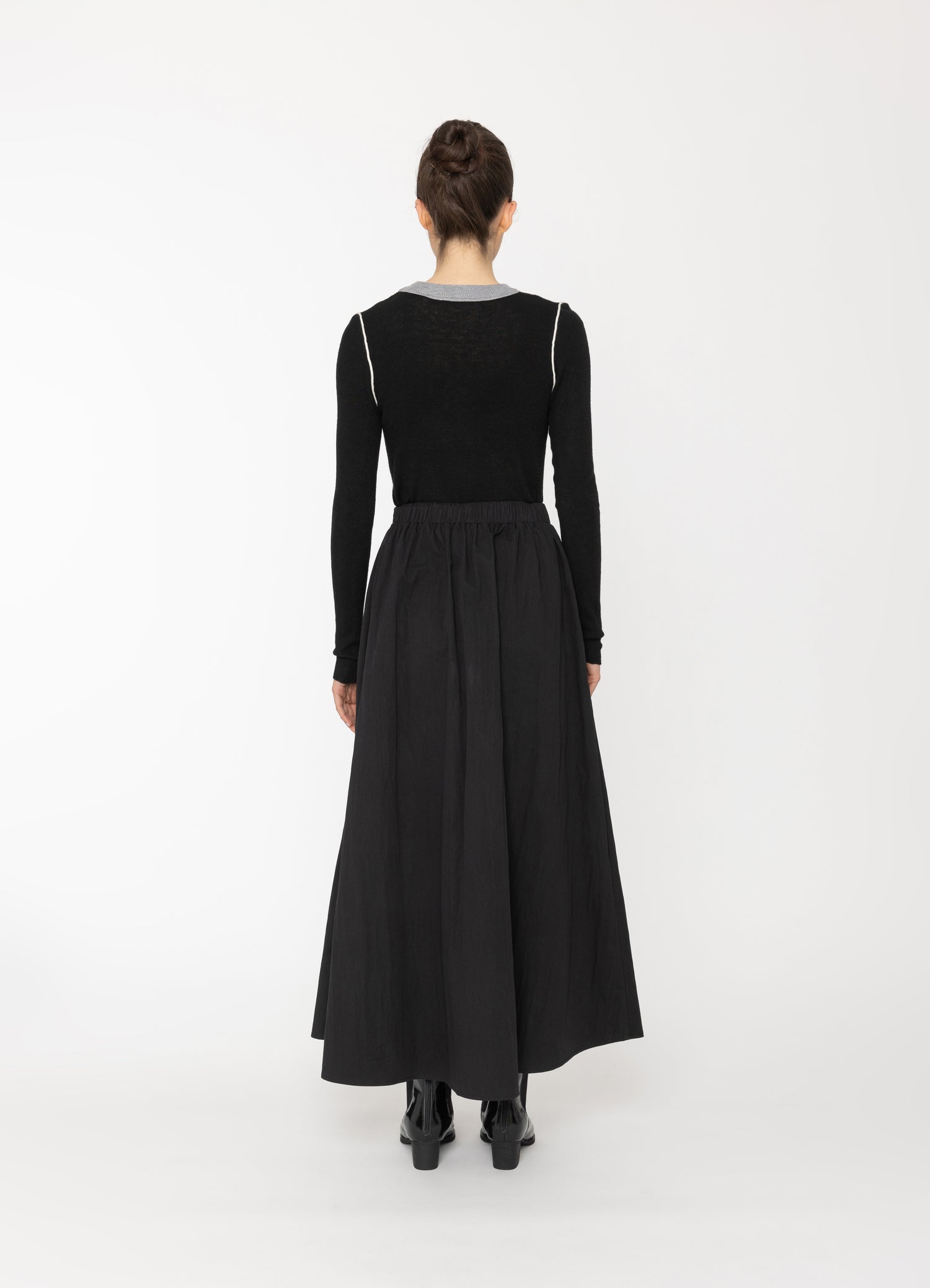 Iko Skirt in Static Print Blacklist women's skirt NZ