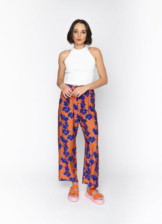 Iris Pants - Wildflower Print