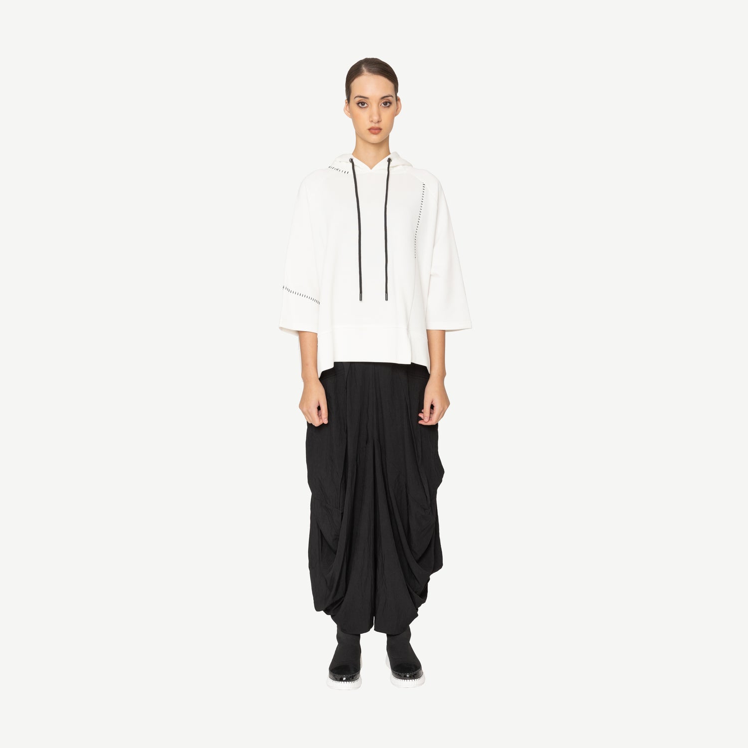 Noliv Hoody - W26 Bone & Arrow NZ designer fashion