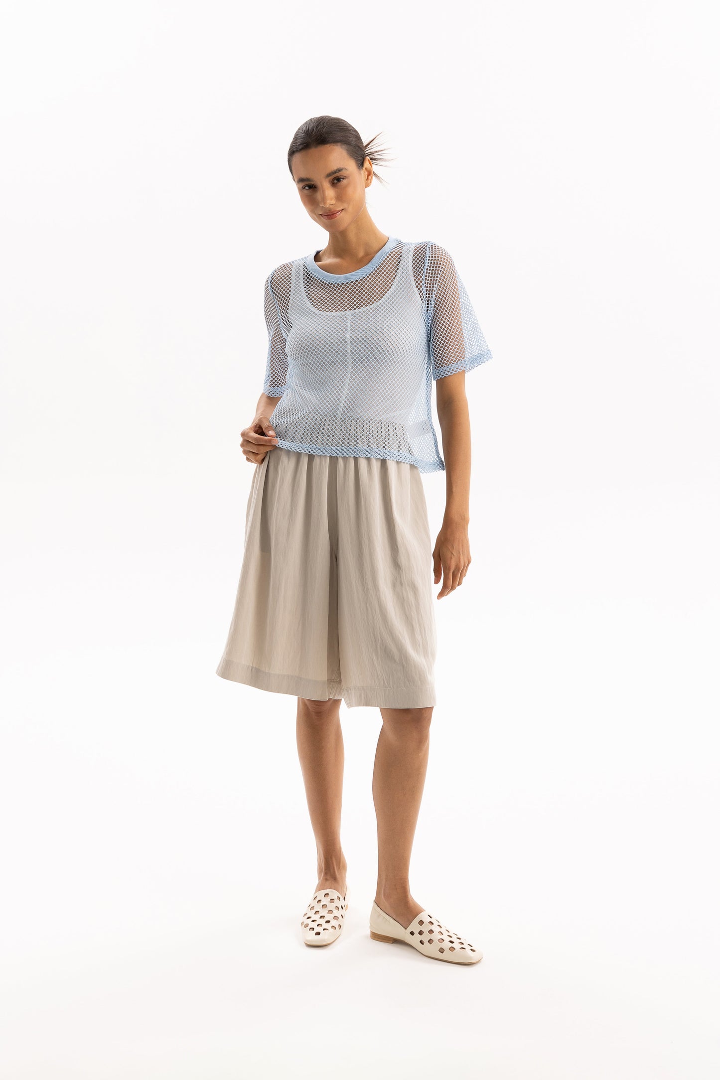 Arrow Mesh Top