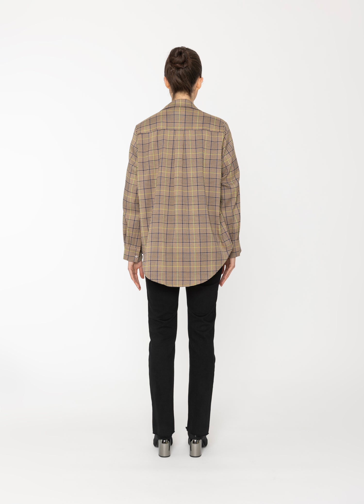 Reese Jacket in Static Print + Check Blacklist women's jacket NZ