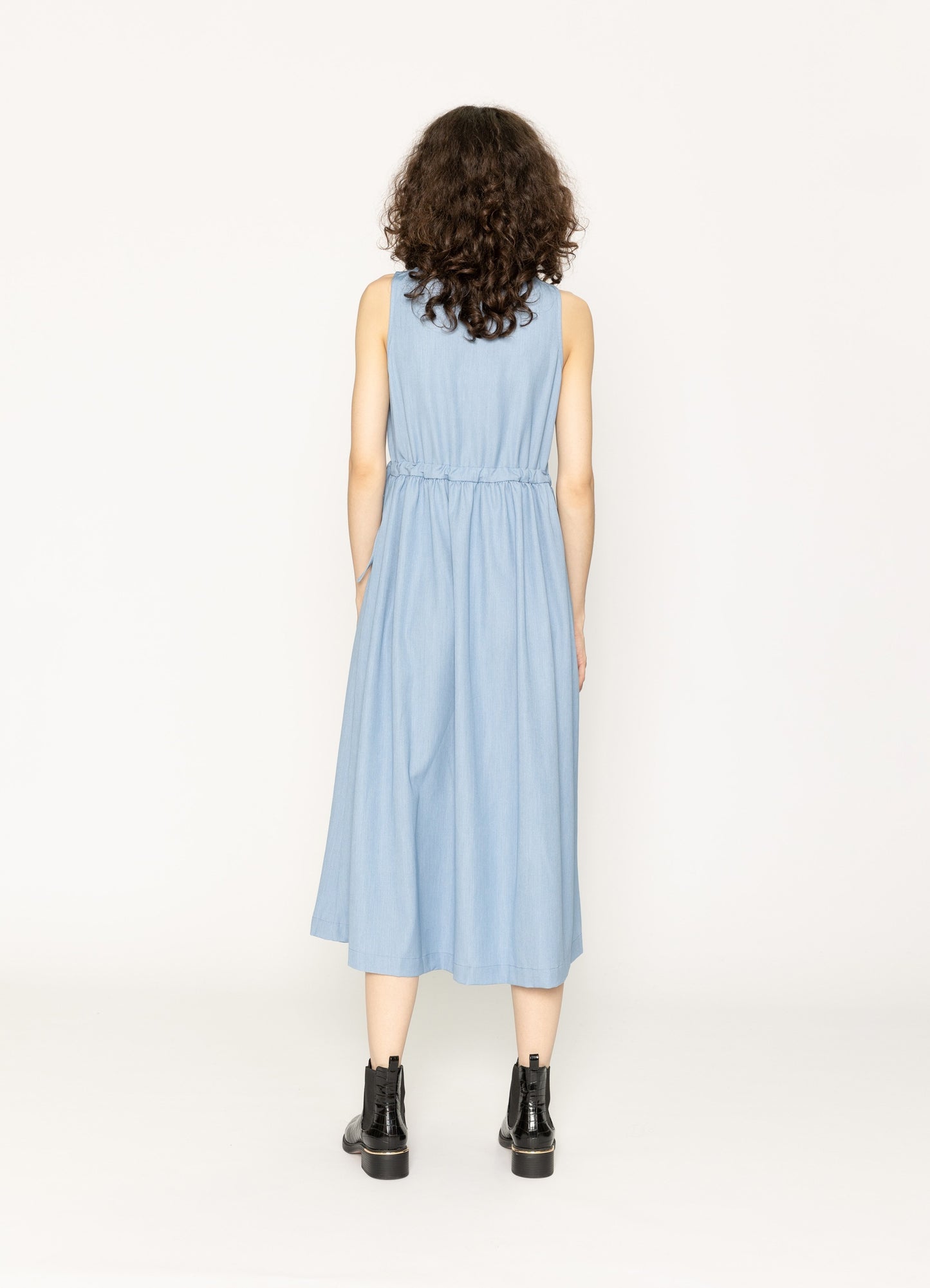 Como Dress - Tencel Linen Print